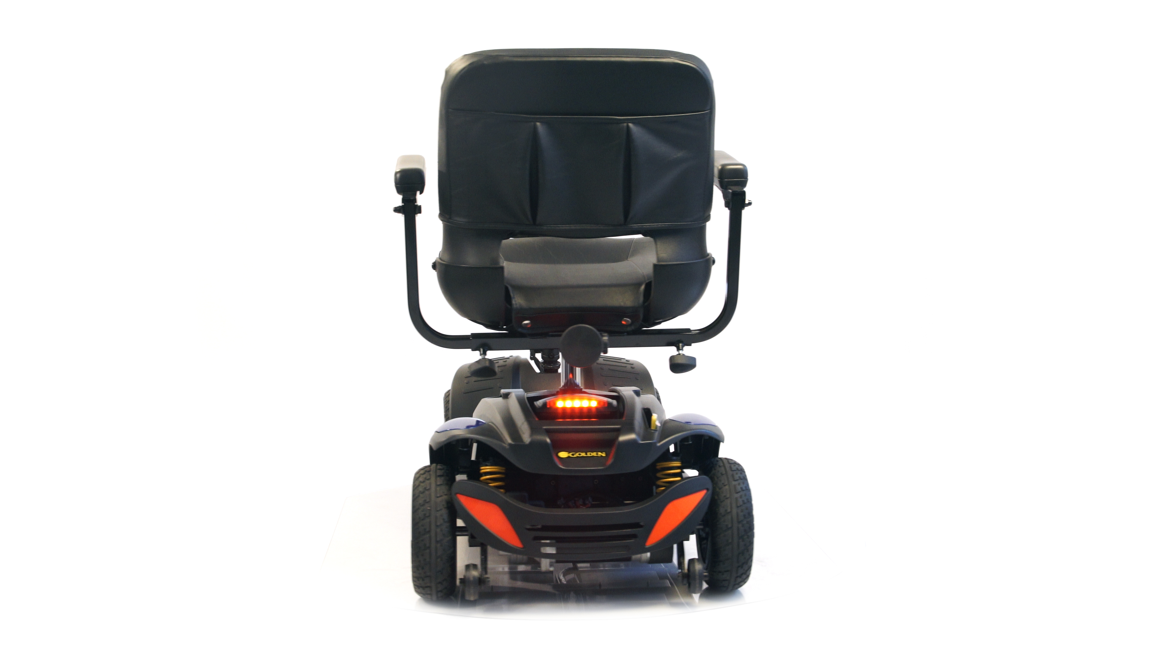 Buzzaround Scooter Back Photo of the Buzzaround Scooter from the back.