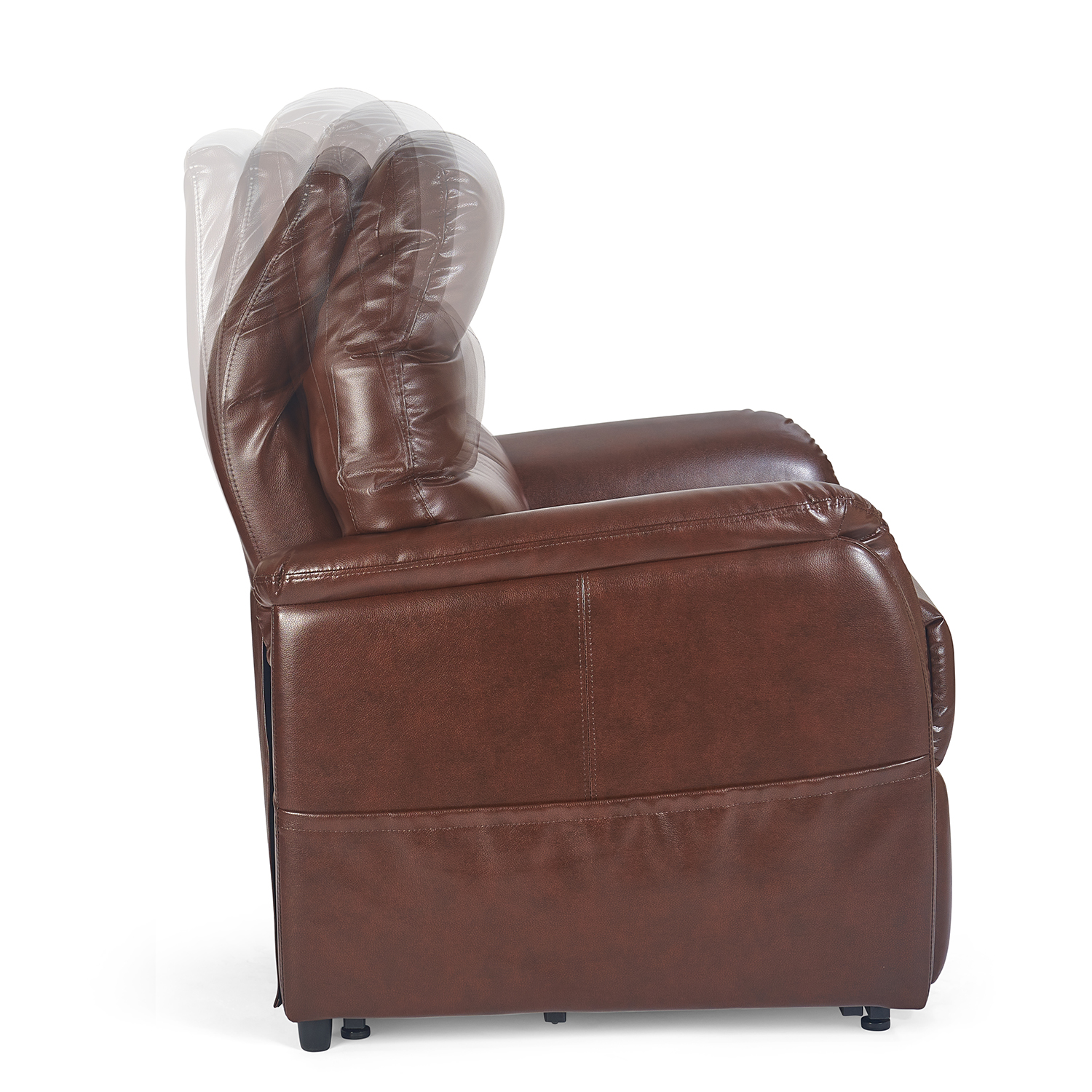 Elara in Chestnut Headrest Positions Lift Chair positions