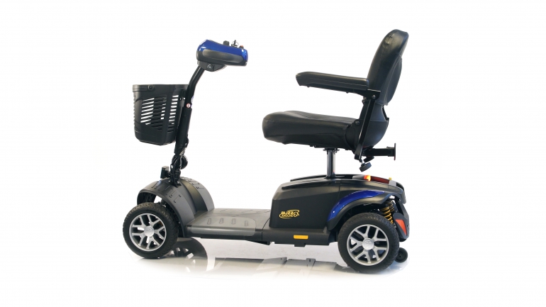Photo of the Buzzaround EX left profile.