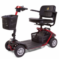 Photo of the LiteRider 4-wheel scooter.