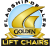 golden lift chair badge